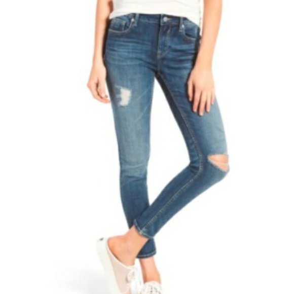 Vigoss Thompson Tomboy distressed skinny jeans